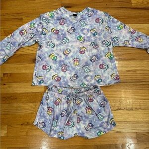 Pixie Lane Kids' Colorful Ring Pop Pajama Set